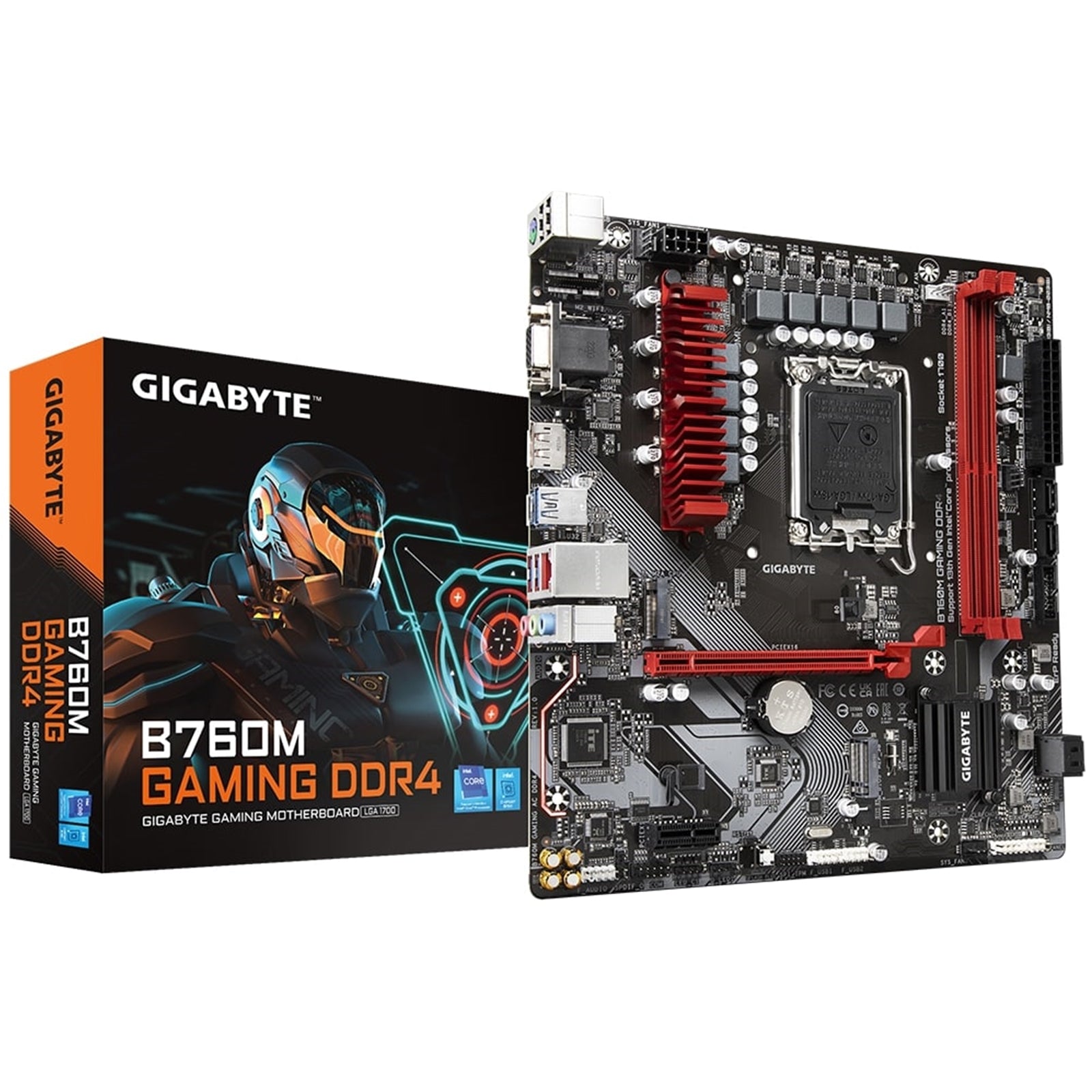 Gigabyte B760M GAMING DDR4 Micro-ATX LGA1700 Motherboard 2.5GbE Gigabyte B760M GAMING DDR4 Micro-ATX LGA1700 Motherboard 2.5GbE